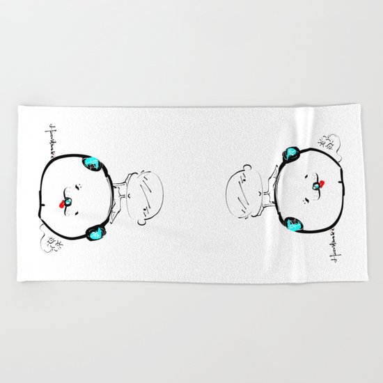 haritsadee 13 Beach Towel