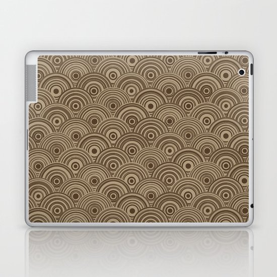 Orbis (Brown) Laptop & iPad Skin