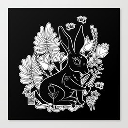Killer Rabbit Canvas Print