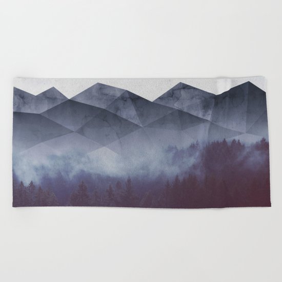 Winter Glory Beach Towel