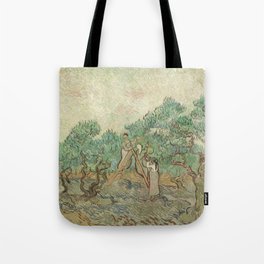 The Olive Orchard by Vincent van Gogh - Classic Art Tote Bag