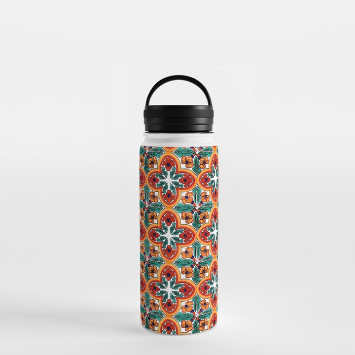 Talavera Mexican Tile Water Bottle