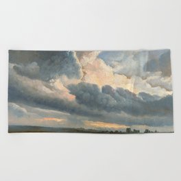 Rome Sunset Beach Towel