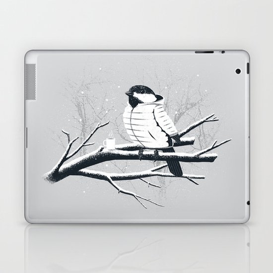 North For The Winter (Gray). Laptop & iPad Skin