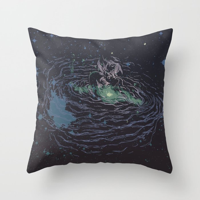 Universe of Love Throw Pillow