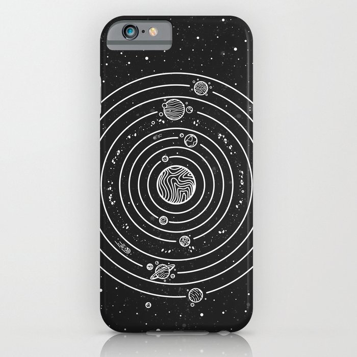 solar system iphone case