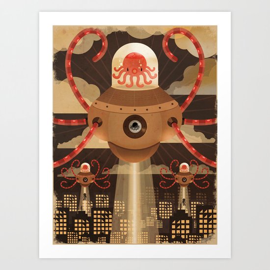Abduction Art Print