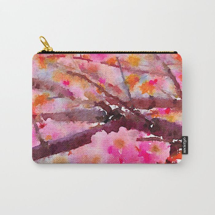 cherry blossom Carry-All Pouch