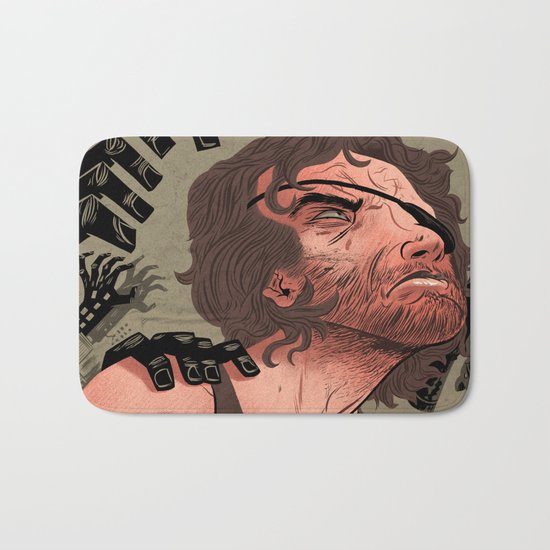 Escape From New York Poster Bath Mat