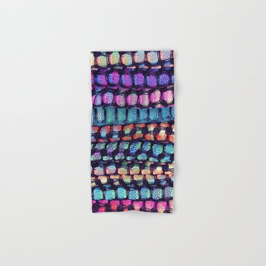 Colourful Layers - JUSTART ©, edited photography Hand & Bath Towel