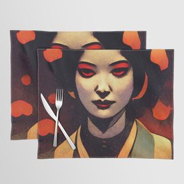 The Ancient Spirit of the Geisha Placemat