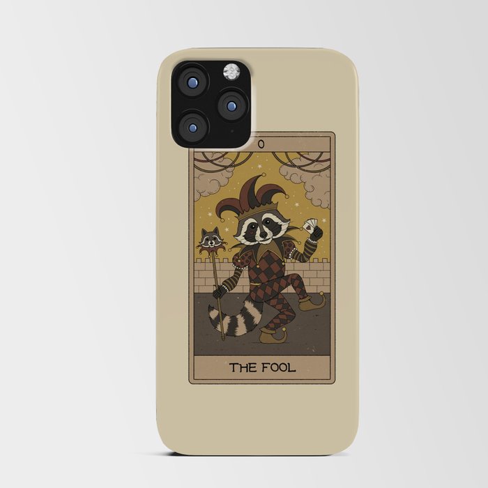 The Fool - Raccoons Tarot iPhone Card Case