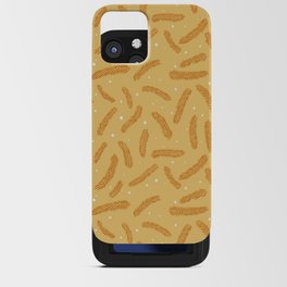 Golden Feathers iPhone Card Case