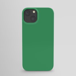 KELLY GREEN SOLID COLOR iPhone Case