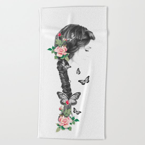 Beauty 2 Beach Towel