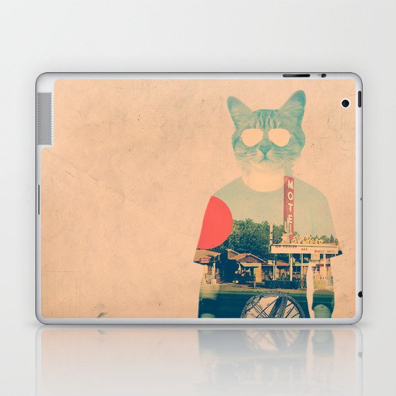 Cool Cat Laptop & iPad Skin