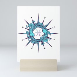 Pisces Sun  Mini Art Print