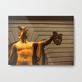 Perseus with Medusa's Head Metal Print | Medusa, Color, Mith, Digital Manipulation, Sculpture, Photo, Escultura, Perseus, Mythology, Mitologia 