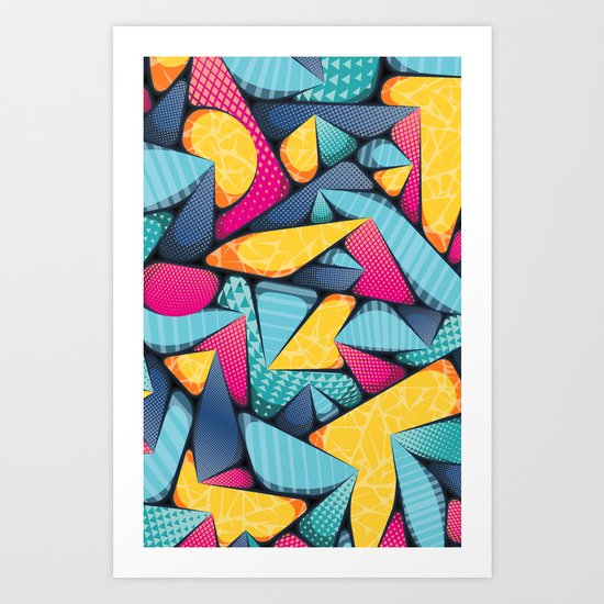SUPER-MIA-POP • Portrait Detail Art Print