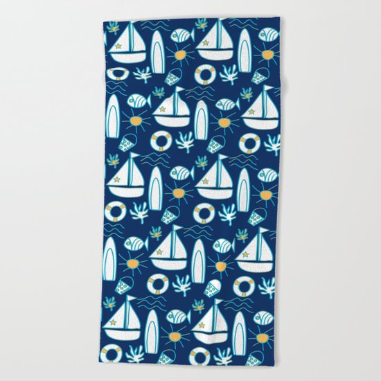 Summer Holiday Beach Towel