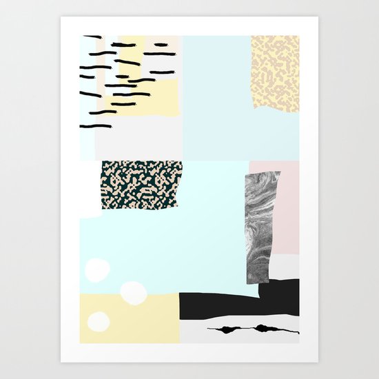 On the wall#4 Art Print
