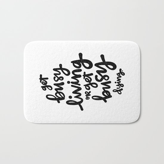 get busy living Bath Mat