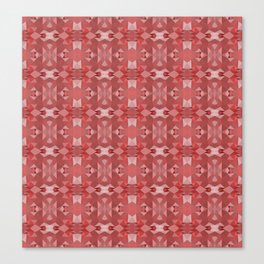 Red Abstract Canvas Print