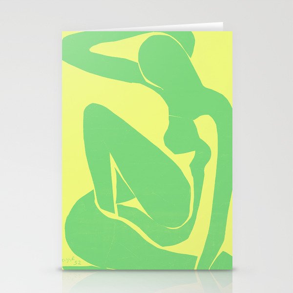 The Blue Nudes in the Elysian Fields by Henri Matisse Stationery Cards