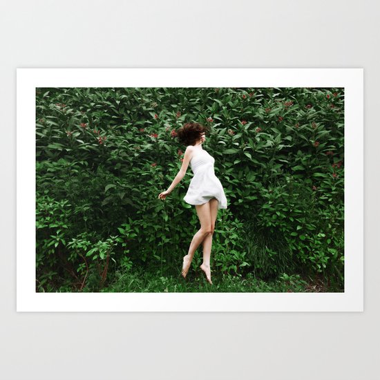 Greenscape Art Print