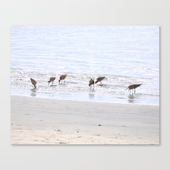 Picnickers Canvas Print