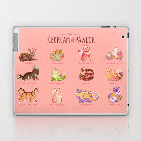 The Ice Cream Pawlor Laptop & iPad Skin