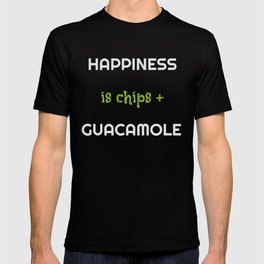 Chips and Guac design I Funny Tortillas & Fajitas Taco Gift T-shirt