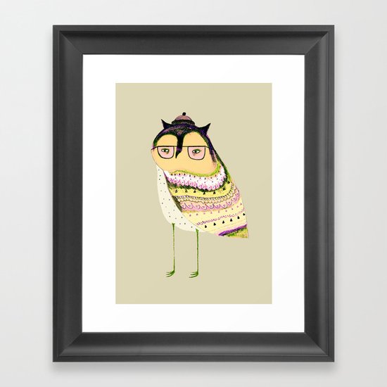 I'm Cool Framed Art Print