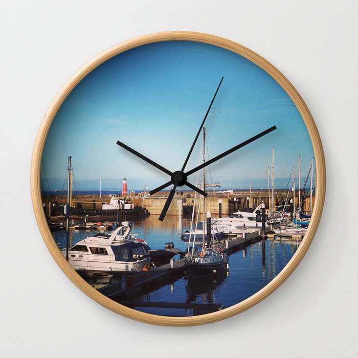 English harbour Wall Clock