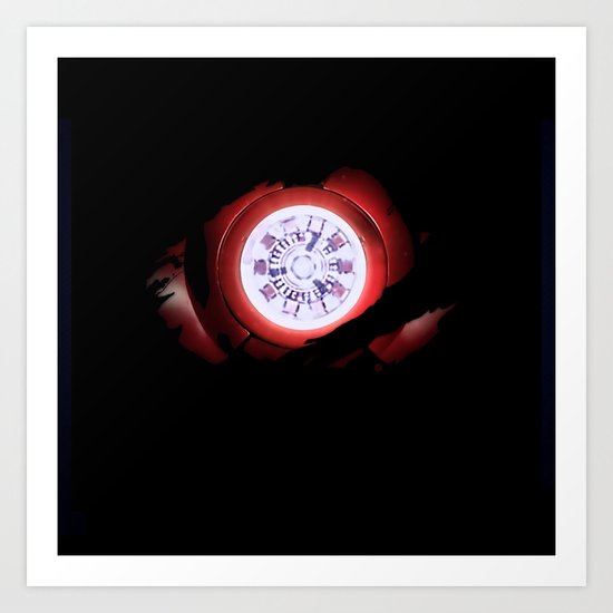 The Iron Man Art Print