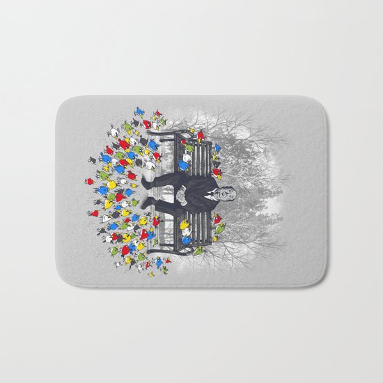 Them Birds Bath Mat