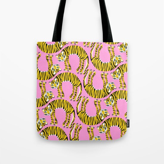 // TIGER PATTERN // Tote Bag