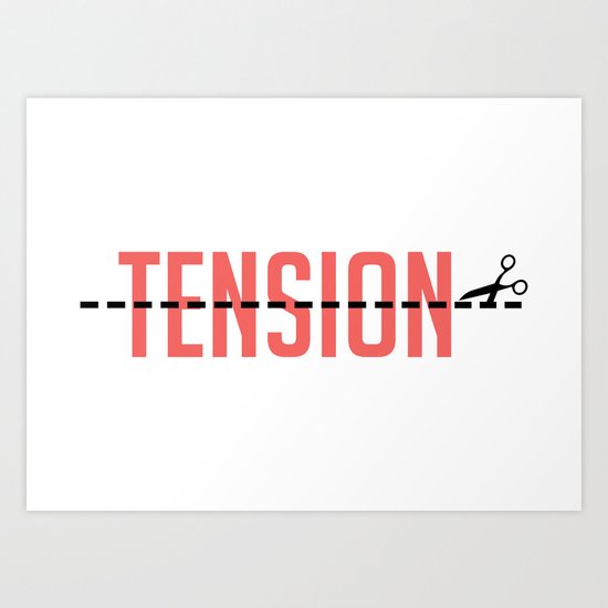 Tension Art Print