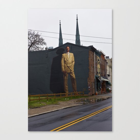 Dr. J Canvas Print