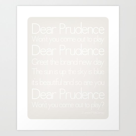 The White Album #2 Art Print