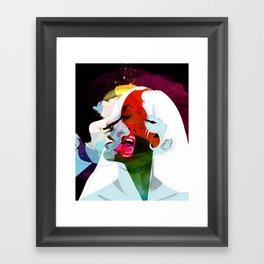 Kiss Framed Art Print
