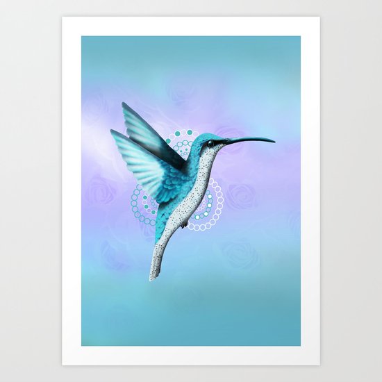 Hummingbird Art Print