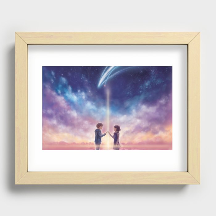 Your Name Recessed Framed Print