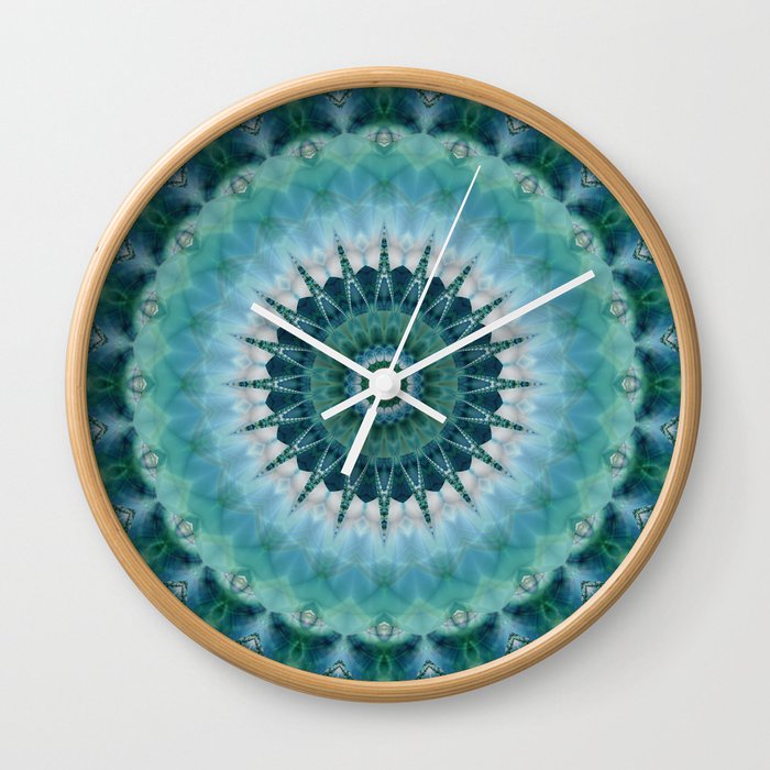 Mandala inventive genius Wall Clock