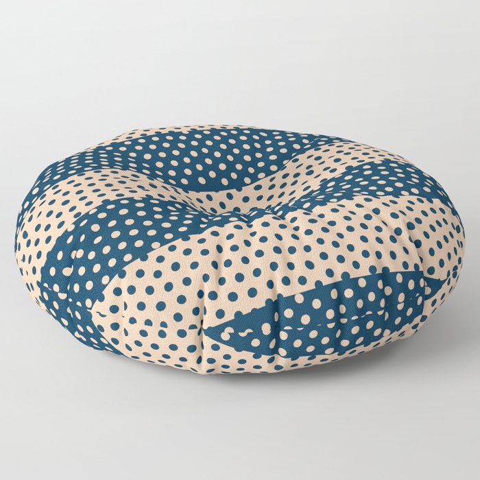 Dots and Stripes 5 Floor Pillow