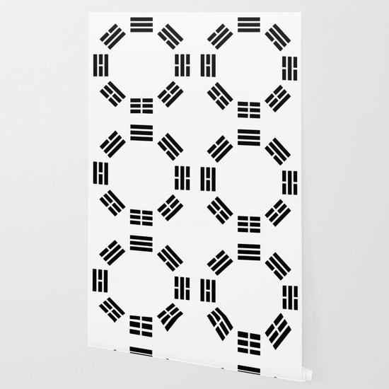 Black Hexagon I Ching Feng Philosophy Wallpaper By Podartist