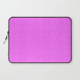 Small Hot Pink Honeycomb Bee Hive Geometric Hexagonal Design Laptop Sleeve
