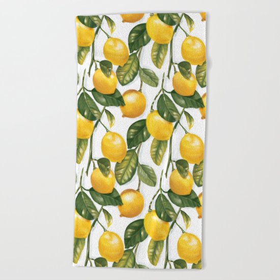 Lemons Beach Towel