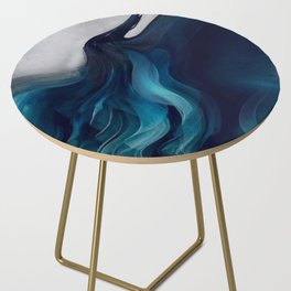Blue swan Side Table