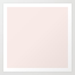 Translucent Pink Art Print